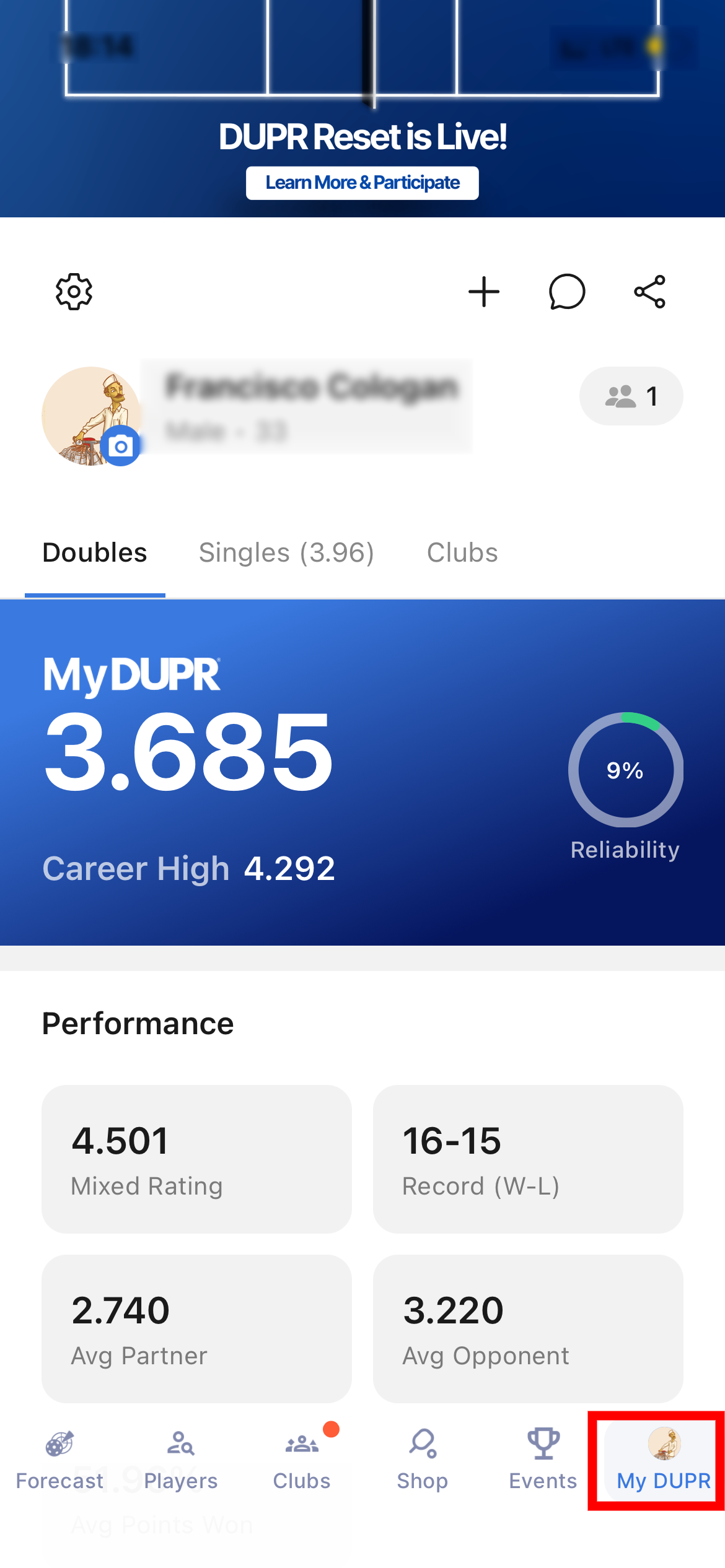 Find your DUPR ID – DUPR